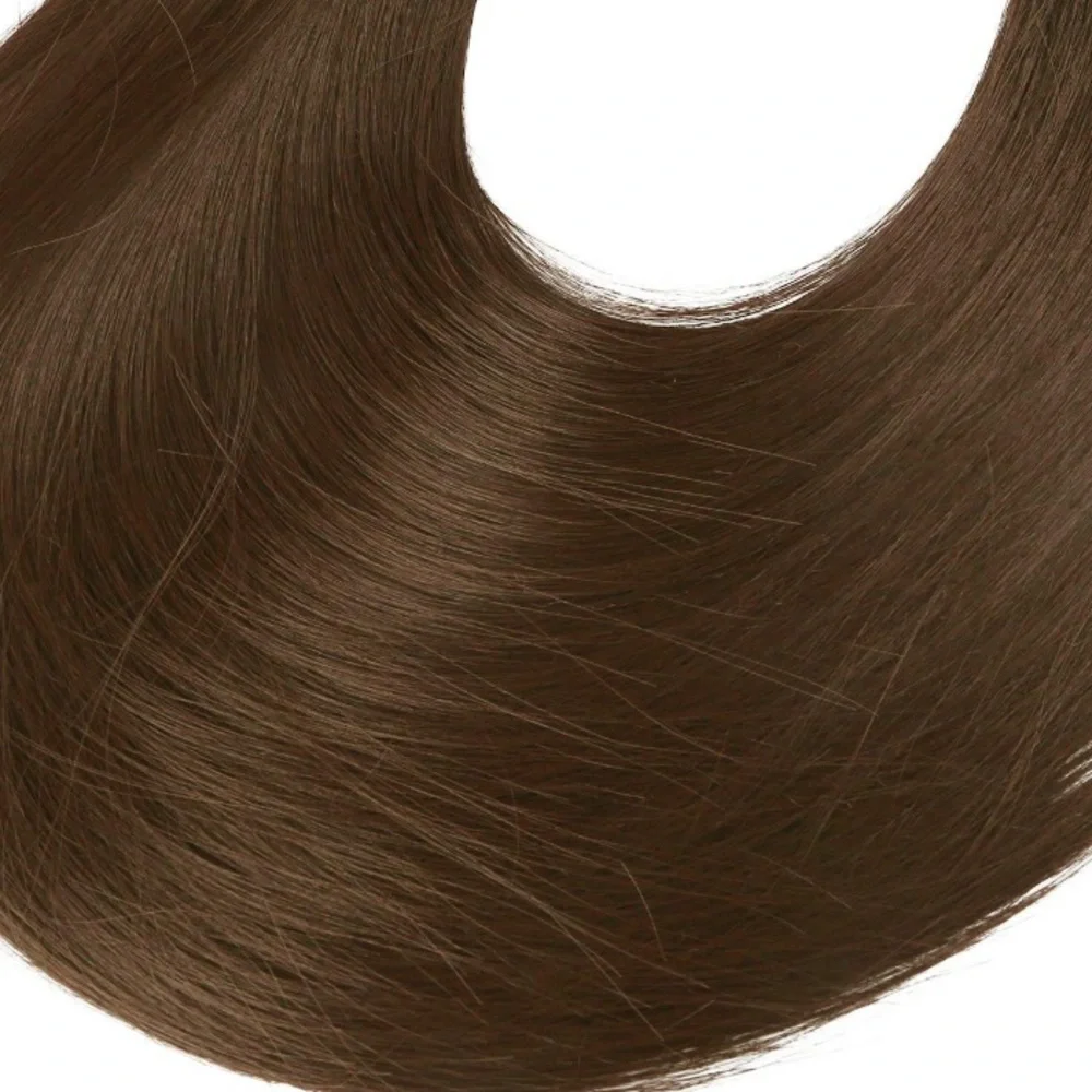 ✨24” #8 MEDIUM ASH BROWN BODY WAVE FULLHEAD CLIPIN